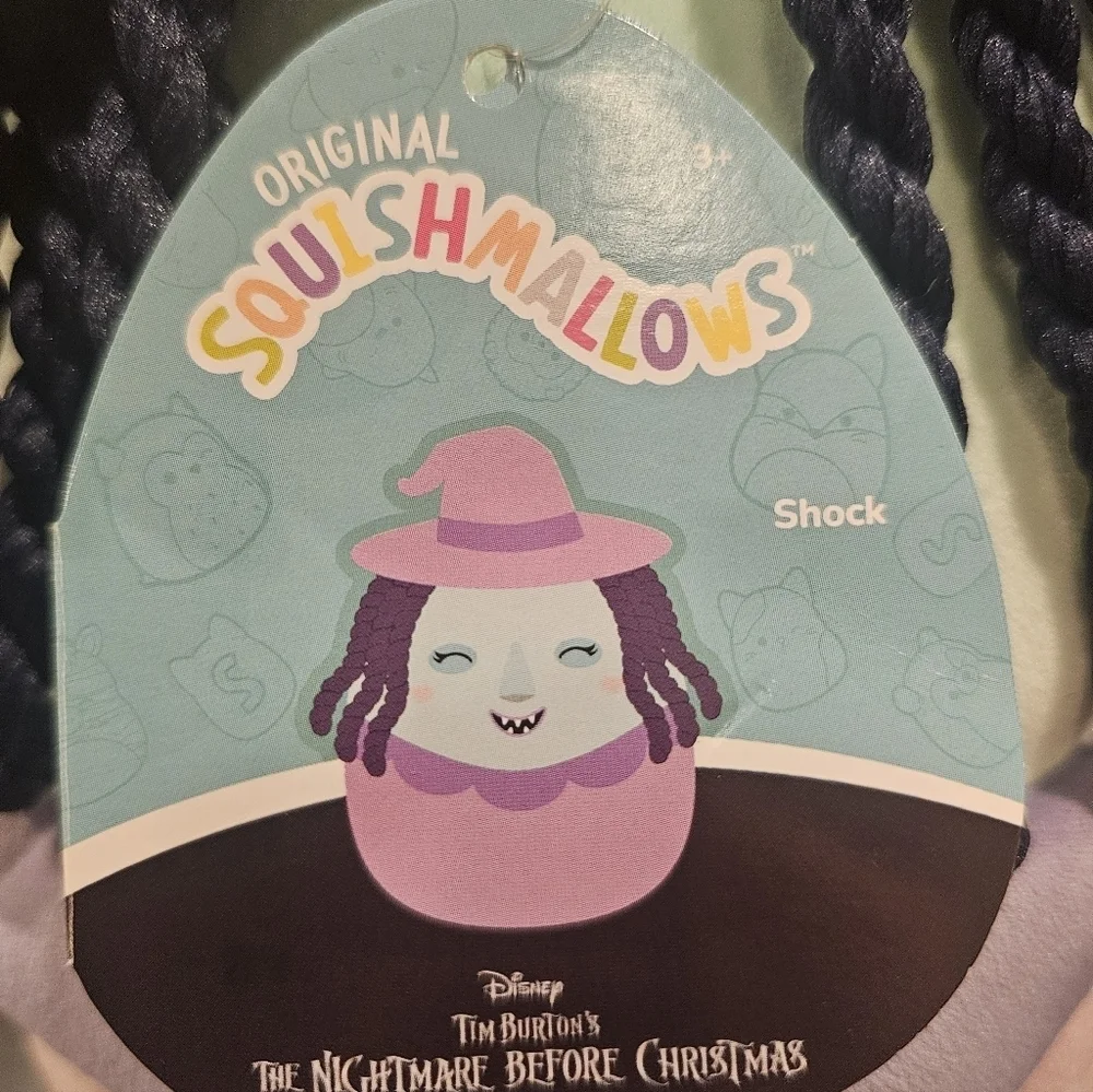 Squishmallow Shock Disney The Nightmare Before Christmas Plush Toy NWT